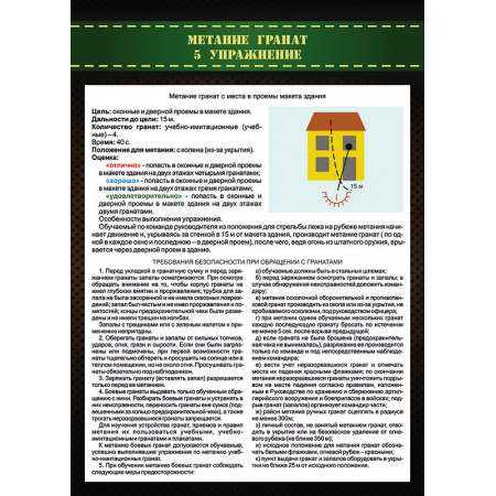 SCH998 - Метание гранат 5 упражнение